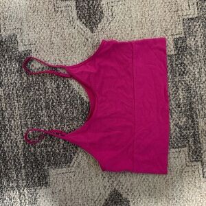 Vibrant Pink Crop Top